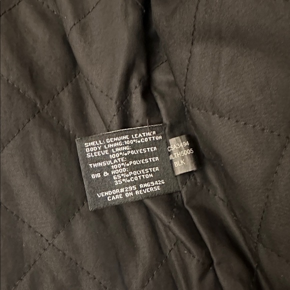 WILSONS LEATHER ⭐️ Lance leather moto jacket - Picture 8 of 13